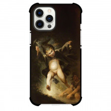 Henry Fuseli Friar Puck Phone Case For iPhone and Samsung Galaxy Devices - Friar Puck Painting Romanticism Artwork