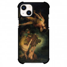 Henry Fuseli The Fire King Phone Case For iPhone and Samsung Galaxy Devices - The Fire King Painting Romanticism Artwork