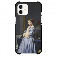 Jean-Auguste-Dominique Ingres Portrait of Countess Phone Case For iPhone and Samsung Galaxy Devices - Portrait of Countess Painting Romanticism Artwork