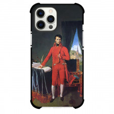 Jean-Auguste-Dominique Ingres Portrait of Napoleon Phone Case For iPhone and Samsung Galaxy Devices - Portrait of Napoleon Painting Romanticism Artwork