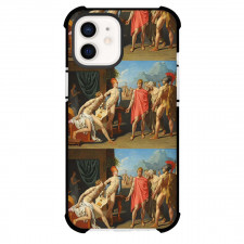 Jean-Auguste-Dominique Ingres The Ambassadors Phone Case For iPhone and Samsung Galaxy Devices - The Ambassadors Painting Romanticism Artwork