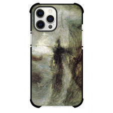 J M W Turner Snow Storm Steam-Boat Phone Case For iPhone and Samsung Galaxy Devices - Snow Storm Steam-Boat off A Harbours Mouth Painting Romanticism Artwork