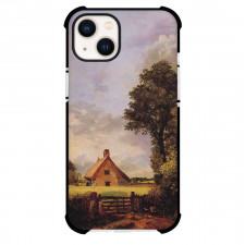 John Constable A Cottage in A Cornfield Phone Case For iPhone and Samsung Galaxy Devices - A Cottage in A Cornfield Painting Romanticism Artwork