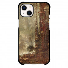 John Constable The Opening of Waterloo Bridge Phone Case For iPhone and Samsung Galaxy Devices - The Opening of Waterloo Bridge Painting Romanticism Artwork
