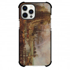 John Constable Salisbury Cathedral Phone Case For iPhone and Samsung Galaxy Devices - Salisbury Cathedral From The Meadows Painting Romanticism Artwork