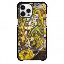 Andre Masson The Painter And The Time Phone Case For iPhone Samsung Galaxy Pixel OnePlus Vivo Xiaomi Asus Sony Motorola Nokia - The Painter And The Time Painting Surrealism Artwork