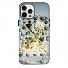 Salvador Dali Phone Case For iPhone Samsung Galaxy Pixel OnePlus Vivo Xiaomi Asus Sony Motorola Nokia - Salvador Dali Galatea Of The Spheres Floating Orbs Surreal Poster