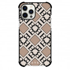 Burga Art Pattern Phone Case For iPhone Samsung Galaxy Pixel OnePlus Vivo Xiaomi Asus Sony Motorola Nokia - Burga Monogram Art Poster