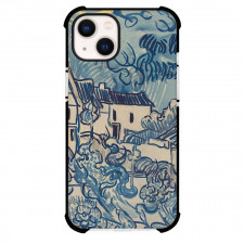 Casely Art Pattern Phone Case For iPhone Samsung Galaxy Pixel OnePlus Vivo Xiaomi Asus Sony Motorola Nokia - Casely Van Gogh Landscape With Houses Poster