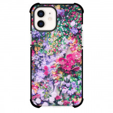Floral Pattern Art Phone Case For iPhone Samsung Galaxy Pixel OnePlus Vivo Xiaomi Asus Sony Motorola Nokia - Floral Pattern Blue Flores Poster