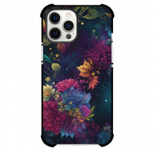 Floral Pattern Art Phone Case For iPhone Samsung Galaxy Pixel OnePlus Vivo Xiaomi Asus Sony Motorola Nokia - Floral Pattern Dark Mysterious Flowers Poster