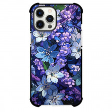 Floral Pattern Art Phone Case For iPhone Samsung Galaxy Pixel OnePlus Vivo Xiaomi Asus Sony Motorola Nokia - Floral Pattern Purple Bloom Haven Poster