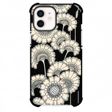 Kate Spade Phone Case For iPhone Samsung Galaxy Pixel OnePlus Vivo Xiaomi Asus Sony Motorola Nokia - Kate Spade Hollyhock Floral Clear Cream Poster