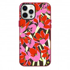 Kate Spade Phone Case For iPhone Samsung Galaxy Pixel OnePlus Vivo Xiaomi Asus Sony Motorola Nokia - Kate Spade Pink And Red Flowers Poster