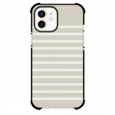 Kate Spade Phone Case For iPhone Samsung Galaxy Pixel OnePlus Vivo Xiaomi Asus Sony Motorola Nokia - Kate Spade York Clocktower Grey Cream Feeder Stripe Poster