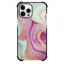Marble Pattern Phone Case For iPhone Samsung Galaxy Pixel OnePlus Vivo Xiaomi Asus Sony Motorola Nokia - Marble Pattern Color Twisted Lines Poster