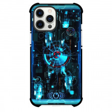 Art Pattern Case For iPhone Samsung Galaxy Pixel OnePlus Vivo Xiaomi Asus Sony Motorola Nokia - Science Aqua Blue Pattern