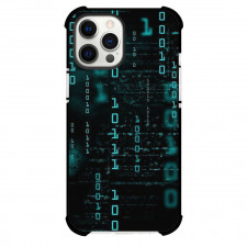 Art Pattern Case For iPhone Samsung Galaxy Pixel OnePlus Vivo Xiaomi Asus Sony Motorola Nokia - Binary Code Vertical