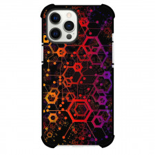 Art Pattern Case For iPhone Samsung Galaxy Pixel OnePlus Vivo Xiaomi Asus Sony Motorola Nokia - Element Pattern Red Orange