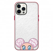Takashi Murakami Phone Case For iPhone Samsung Galaxy Pixel OnePlus Vivo Xiaomi Asus Sony Motorola Nokia - Takashi Murakami Pink Character Floral Relief Poster