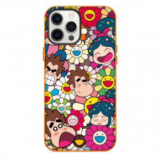Takashi Murakami Phone Case For iPhone Samsung Galaxy Pixel OnePlus Vivo Xiaomi Asus Sony Motorola Nokia - Takashi Murakami X Wreck It Ralph Collage Poster