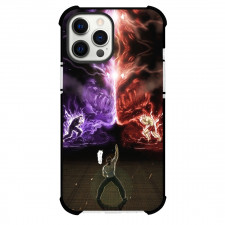Kengan Ashura Phone Case For iPhone Samsung Galaxy Pixel OnePlus Vivo Xiaomi Asus Sony Motorola Nokia - Kanoh Agito vs Okubo Naoya Purple Black Red Background