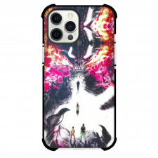 Kengan Ashura Kure Raian Phone Case For iPhone Samsung Galaxy Pixel OnePlus Vivo Xiaomi Asus Sony Motorola Nokia - Kure Raian Hand and Creepy Face Background