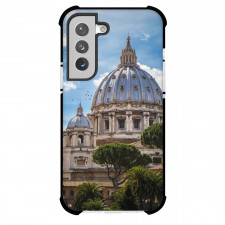 Famous Attraction Phone Case For iPhone Samsung Galaxy Pixel OnePlus Vivo Xiaomi Asus Sony Motorola Nokia - St Peters Basilica In Blue Sky Background