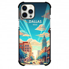 Famous Attraction Phone Case For iPhone Samsung Galaxy Pixel OnePlus Vivo Xiaomi Asus Sony Motorola Nokia - Dallas Texas Retro Travel Poster