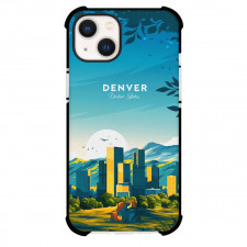 Famous Attraction Phone Case For iPhone Samsung Galaxy Pixel OnePlus Vivo Xiaomi Asus Sony Motorola Nokia - Denver Colorado Retro Travel Poster