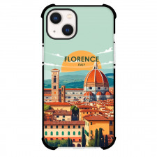 Famous Attraction Phone Case For iPhone Samsung Galaxy Pixel OnePlus Vivo Xiaomi Asus Sony Motorola Nokia - Florence Italy Retro Travel Poster
