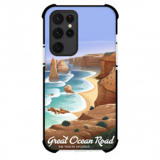 Famous Attraction Phone Case For iPhone Samsung Galaxy Pixel OnePlus Vivo Xiaomi Asus Sony Motorola Nokia - Great Ocean Road 12 Apostles Illustration Art