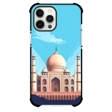 Famous Attraction Phone Case For iPhone Samsung Galaxy Pixel OnePlus Vivo Xiaomi Asus Sony Motorola Nokia - Taj Mahal India Illustration Art