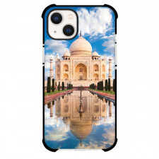 Famous Attraction Phone Case For iPhone Samsung Galaxy Pixel OnePlus Vivo Xiaomi Asus Sony Motorola Nokia - Taj Mahal Reflecting On Water With Blue Sky