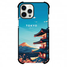 Famous Attraction Phone Case For iPhone Samsung Galaxy Pixel OnePlus Vivo Xiaomi Asus Sony Motorola Nokia - Tokyo Japan Retro Travel Poster