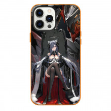 Azur Lane August von Parseval Phone Case For iPhone Samsung Galaxy Pixel OnePlus Vivo Xiaomi Asus Sony Motorola Nokia - August von Parseval Sitting On Throne Illustration Art
