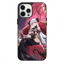 Azur Lane Albion Phone Case For iPhone Samsung Galaxy Pixel OnePlus Vivo Xiaomi Asus Sony Motorola Nokia - Albion Anime Character Sitting On Red Sofa Poster