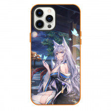 Azur Lane Shinano Phone Case For iPhone Samsung Galaxy Pixel OnePlus Vivo Xiaomi Asus Sony Motorola Nokia - Shinano Dreaming Butterfly Anime Art Poster