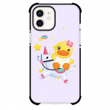 B Duck Phone Case For iPhone Samsung Galaxy Pixel OnePlus Vivo Xiaomi Asus Sony Motorola Nokia - B Duck Buffy Riding On A House Poster
