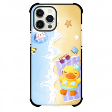 B Duck Phone Case For iPhone Samsung Galaxy Pixel OnePlus Vivo Xiaomi Asus Sony Motorola Nokia - B Duck Buffy Taking Sun Bath Poster