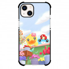 B Duck Phone Case For iPhone Samsung Galaxy Pixel OnePlus Vivo Xiaomi Asus Sony Motorola Nokia - B Duck Buyffy Buzz And Froggy With Flowers Poster