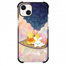 B Duck Phone Case For iPhone Samsung Galaxy Pixel OnePlus Vivo Xiaomi Asus Sony Motorola Nokia - B Duck Buffy And Cream On Flying Carpet Poster