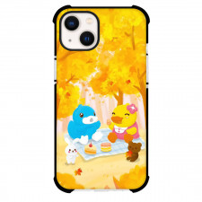 B Duck Phone Case For iPhone Samsung Galaxy Pixel OnePlus Vivo Xiaomi Asus Sony Motorola Nokia - B Duck Buffy And Ice Sitting In A Forest Poster