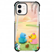 B Duck Phone Case For iPhone Samsung Galaxy Pixel OnePlus Vivo Xiaomi Asus Sony Motorola Nokia - B Duck Buffy And Ice Sitting Together Poster