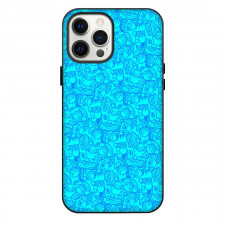 B Duck Phone Case For iPhone Samsung Galaxy Pixel OnePlus Vivo Xiaomi Asus Sony Motorola Nokia - B Duck Fan Made Pattern Art On Blue Background