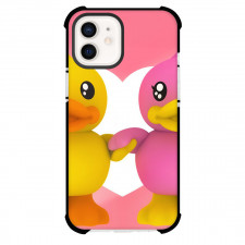 B Duck Phone Case For iPhone Samsung Galaxy Pixel OnePlus Vivo Xiaomi Asus Sony Motorola Nokia - B Duck And Pinky Half Face Portrait Poster
