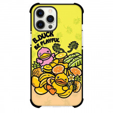 B Duck Phone Case For iPhone Samsung Galaxy Pixel OnePlus Vivo Xiaomi Asus Sony Motorola Nokia - B Duck And Pinky With Fruits Poster