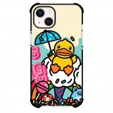 B Duck Phone Case For iPhone Samsung Galaxy Pixel OnePlus Vivo Xiaomi Asus Sony Motorola Nokia - B Duck Holding Umbrella Poster