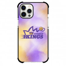 National Basketball League Sydney Kings Phone Case For iPhone Samsung Galaxy Pixel OnePlus Vivo Xiaomi Asus Sony Motorola Nokia - Sydney Kings Logo On Colorful Abstract Background