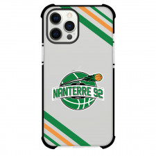 Nanterre 92 Phone Case For iPhone Samsung Galaxy Pixel OnePlus Vivo Xiaomi Asus Sony Motorola Nokia - Large Logo With Stripe